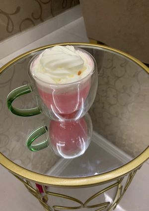 صورة لوصفة هرشي الفراولة بالحليب