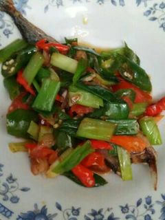 Foto resep Tumis ikan cue cabe ijo