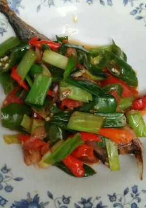 Foto resep Tumis ikan cue cabe ijo