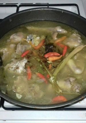 Foto resep Ayam kampung garang asem seger tanpa santan
