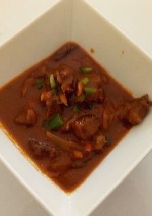 A picture of Moroccan Beef Stew.