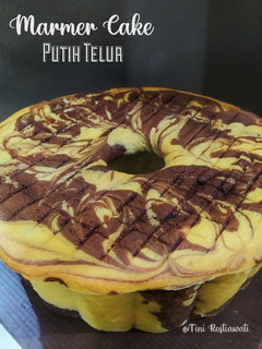 Foto resep Marmer Cake Putih Telur