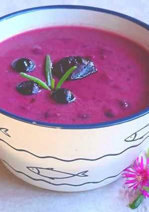 Áfonyás szedermártás🫐 recept fotója