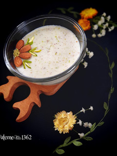 عکسی از دستور فرنی پسته