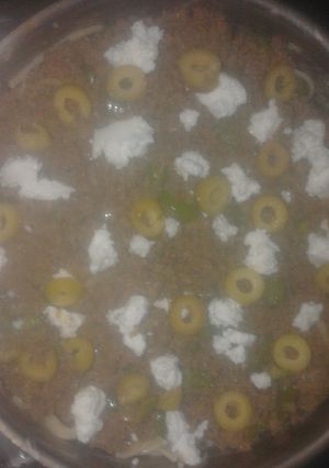 صورة لوصفة مكرونه اسباجتى بشاميل بدون لبن