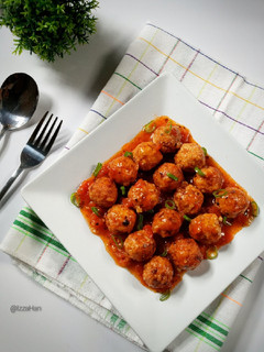 Foto resep Bola-bola Tempe Tahu Saus Tomat