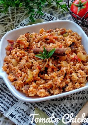 Foto resep Tomato Chicken Rice