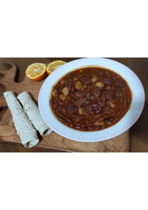 عکسی از دستور 🌼خوراک لوبیا قرمز و لوبیا عروس