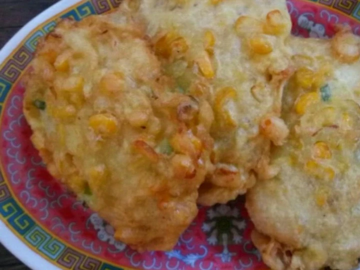 Langkah Gampang Membikin Resep Tempe kemul bakwan jagung yang  Bikin Ketagihan Anti Ribet, Lezat