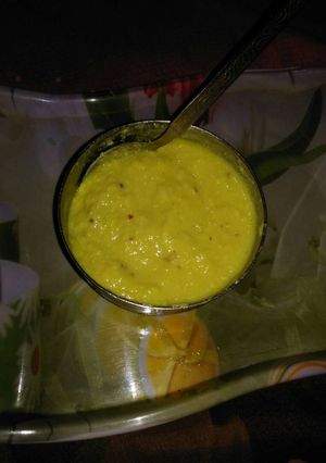 A picture of Achari dip.
