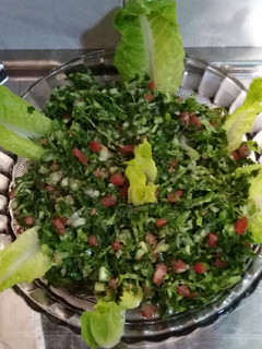 صورة لوصفة تبولة لبنانية