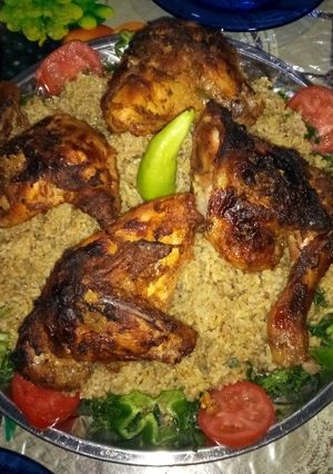 صورة لوصفة مندي الدجاج 😍