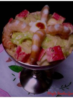 Una foto de Coctel de marisco