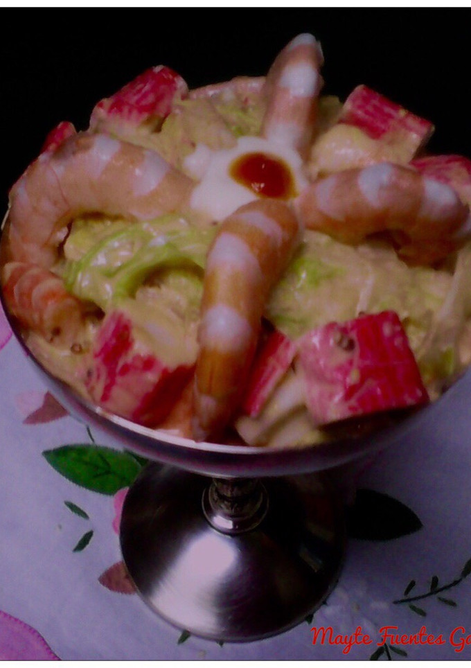 Una foto de Coctel de marisco