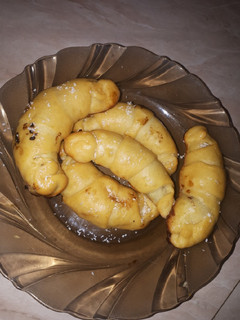 Nutellás banános kifli recept fotója
