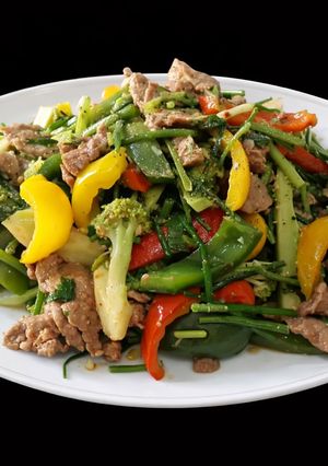 Hình của món SP.0539 - Bò Xào Thập Cẩm.