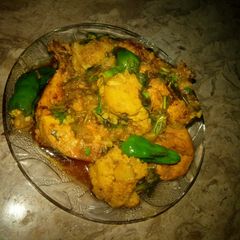 A picture of Gobhi Chicken.