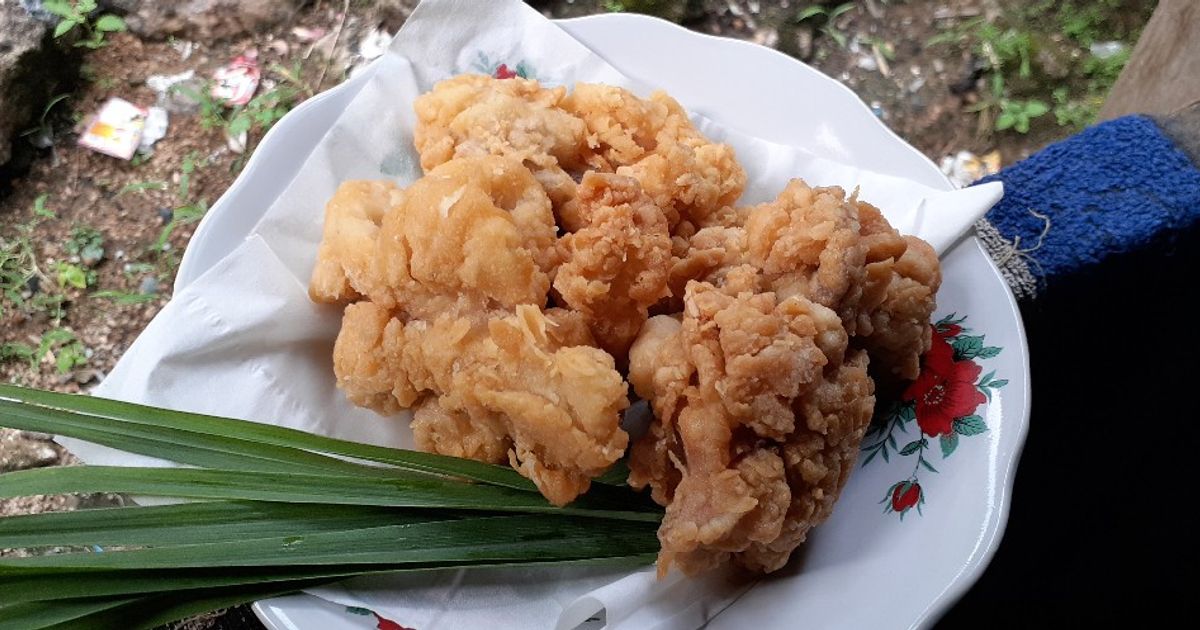 Ayam geprek kriuk
