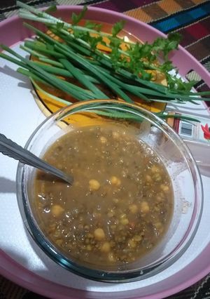 عکسی از دستور ماش وگندم