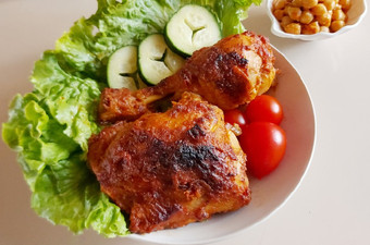 Resep Ayam Panggang Bumbu Rujak || Pollo Grigliato con Salsa Rujak Menu Enak