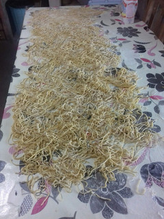 Una foto de Fideos caseros (pasta al huevo)