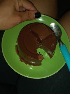 Una foto de Postre de Chocolate light😋