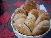 Una foto de pan de maiz sin gluten y sin lactosa