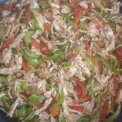 A picture of Chinese filling/stuffing.