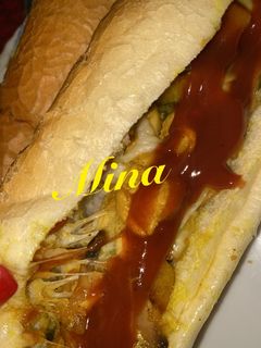 عکسی از دستور ساندویچ مرغ عالی و خوشمزه