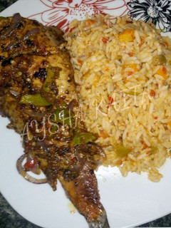 A picture of Grilled fish.