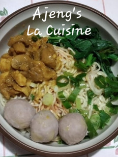 Foto resep Mie Ayam Bakso ala rumahan