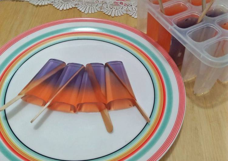 Resep Jelly Stick Tutty Fruity | cara pembuatan Jelly Stick Tutty Fruity Yang Enak Dan Mudah