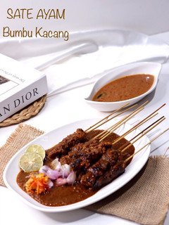 Foto resep Sate Ayam Bumbu Kacang