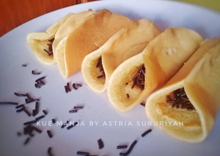 Langkah Mudah untuk Membuat Eggless kue manja (resep simpel), Enak