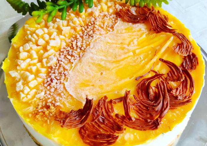 Mango-Eistorte Rezept von Simone&amp;#39;s Backblog - Cookpad