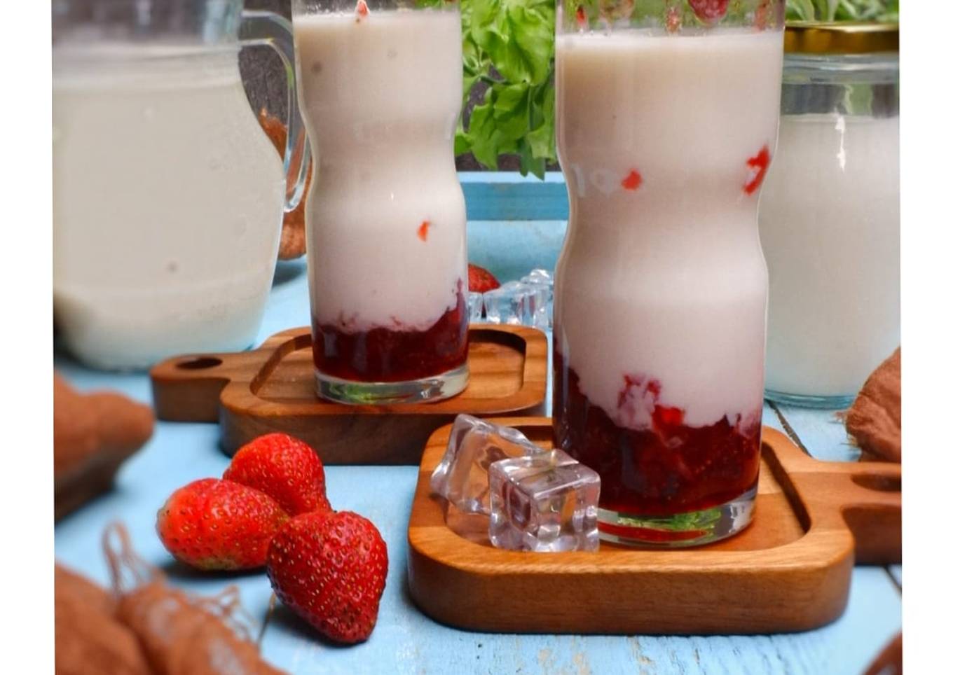 Korean Strawberry Milk