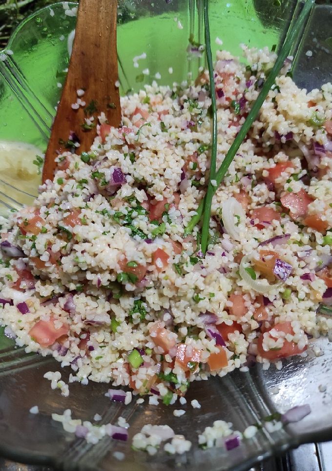 Una foto de Ensalada de Burgol (Bulgur)