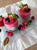 N-ice cream με chia και red fruits 🍓🍇