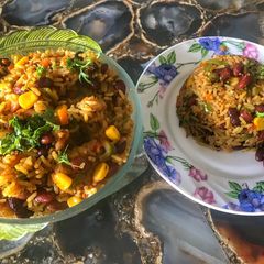 A picture of Mexican pulao.