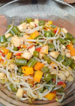 Foto resep Tumis Buncis Wortel Toge Tahu