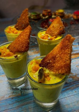 A picture of Shahi Tukda Thandai Shots.