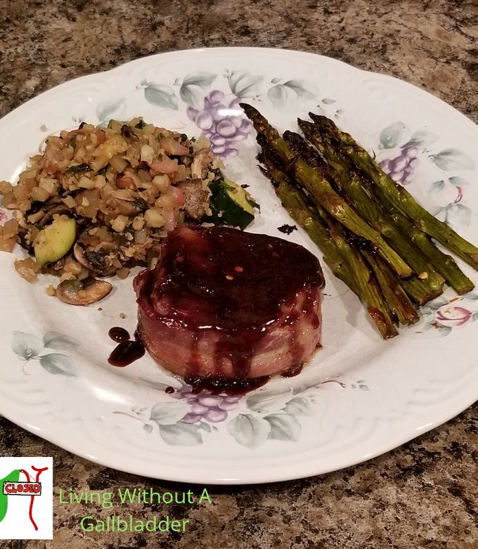 A picture of Honey Chili Pork Medallions.