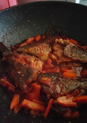 A picture of Sweet and Sour Tilapia.