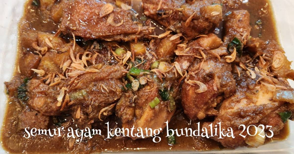 Resep Semur Ayam Kentang Oleh Bunda Alika Cookpad