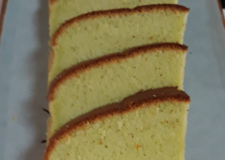 Resep: Ogura pandan/ japanese cotton cake untuk pemula