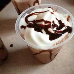 Una foto de Frappé mocaccino