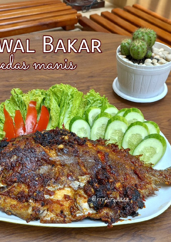 Foto resep Bawal Bakar Pedas Manis
