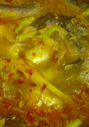 Foto resep Pindang ikan patin asem pedas