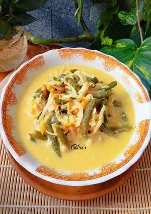 Foto resep Lodeh Rebung Kacang Panjang