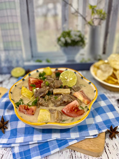Foto resep Soto Betawi (Santan & Susu)🥛🥥